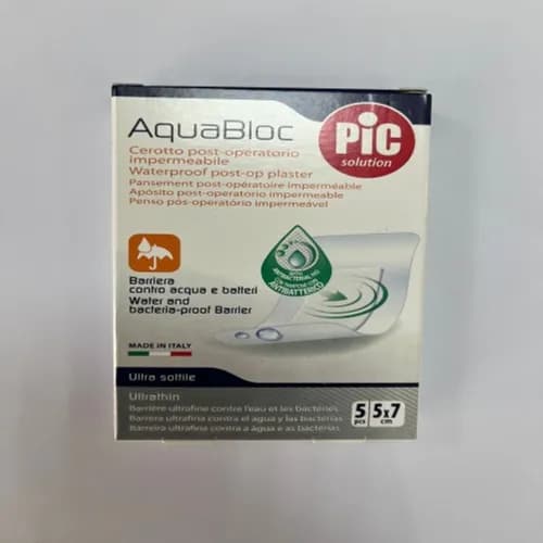 Pic Aquabloc Plaster 5s 5x7cm