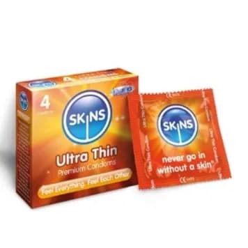 Skins Ultra Thin Condoms 4 S