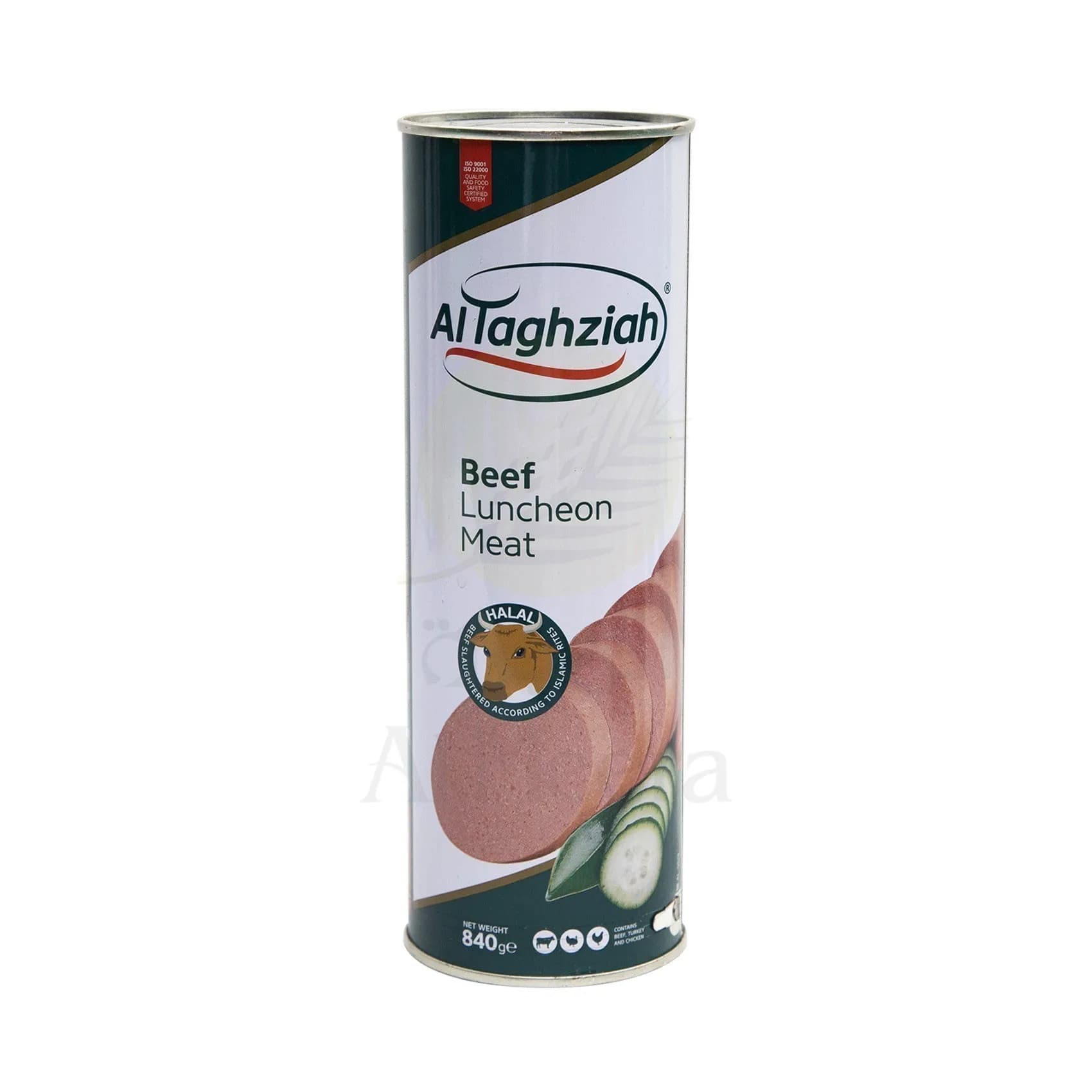 Al Taghziah Beef Luncheon Meat 840Gm