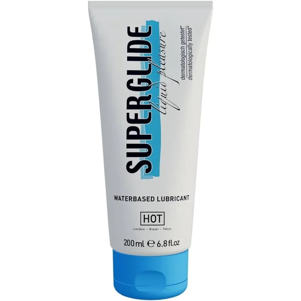 Superglide Liquid Pleasure W/b Lubricant 200ml