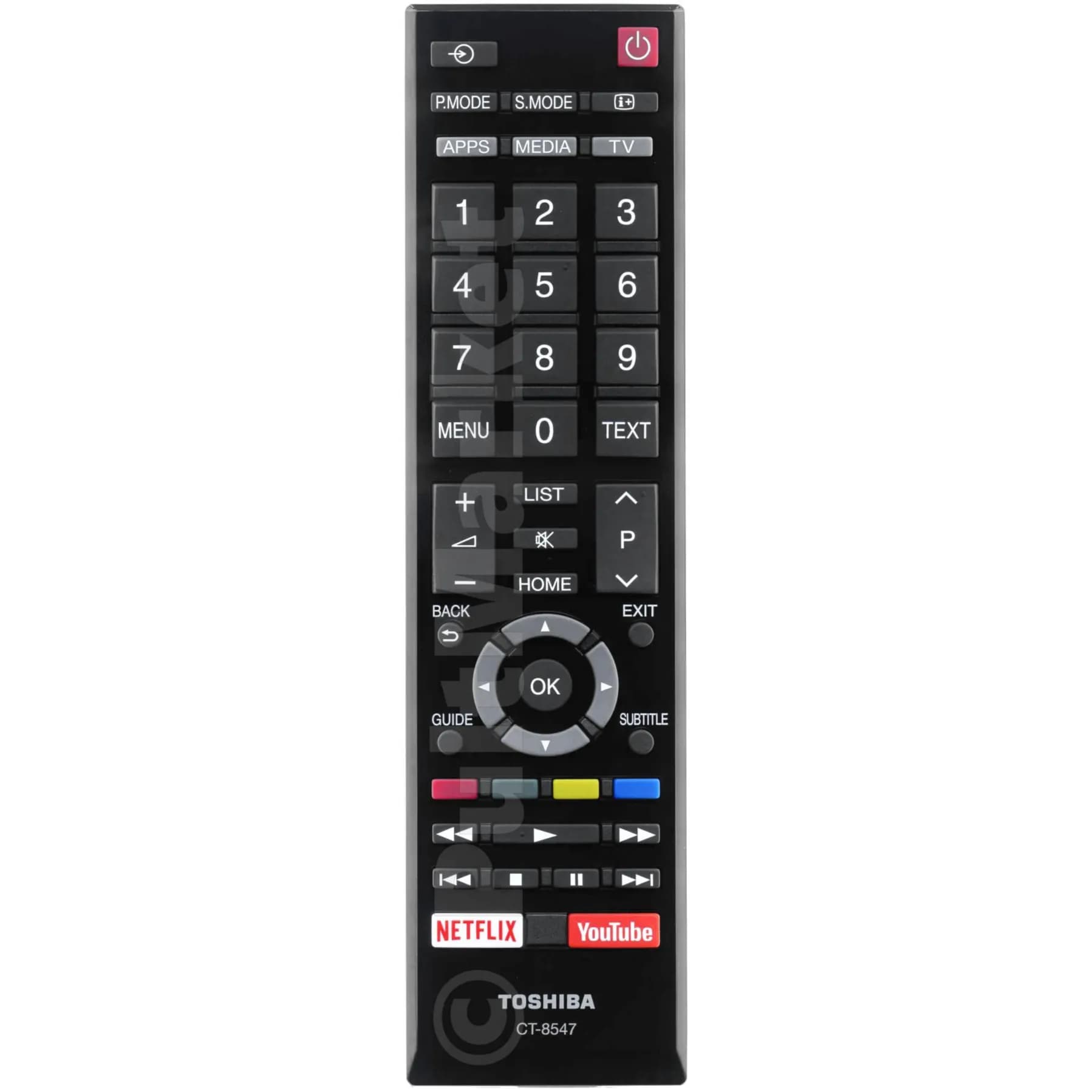 Toshiba Tv Remote Control Ct-8547