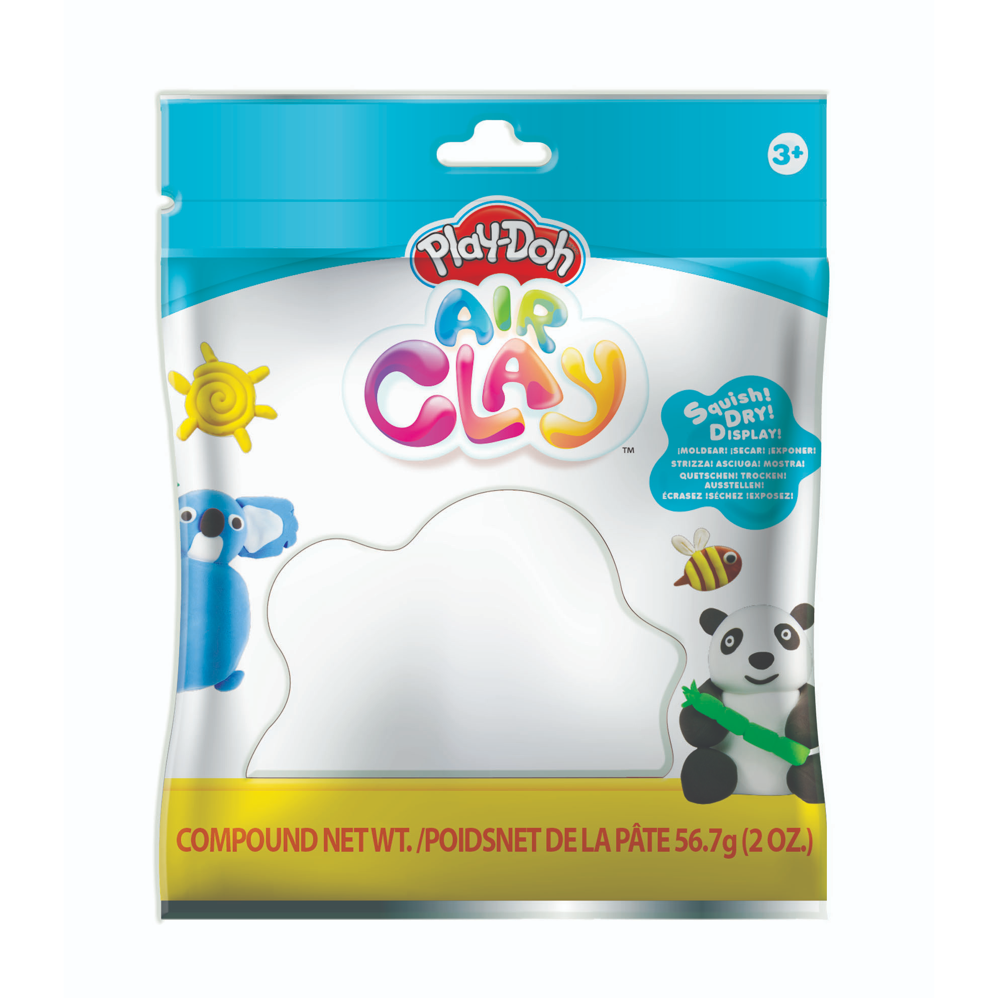 Play-Doh Air Clay White Color 2oz-DGPD79