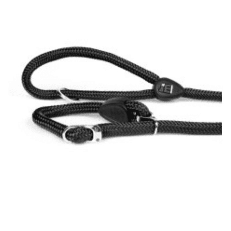 No Pull Leash Black Nylon - S - (W- 0.8) - Myfamily