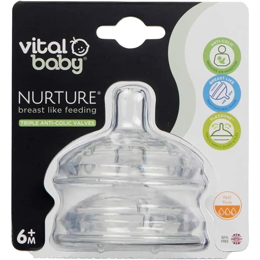 Vital Baby Nurture Breast Like Feeding 6 Month +