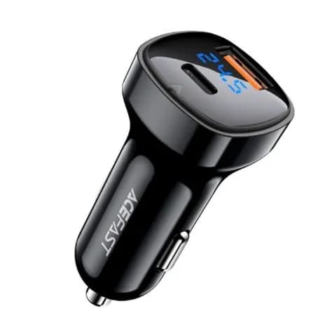 Acefast B4 Fast Car Charger 66W (1Xusb-C+1Xusb-A)