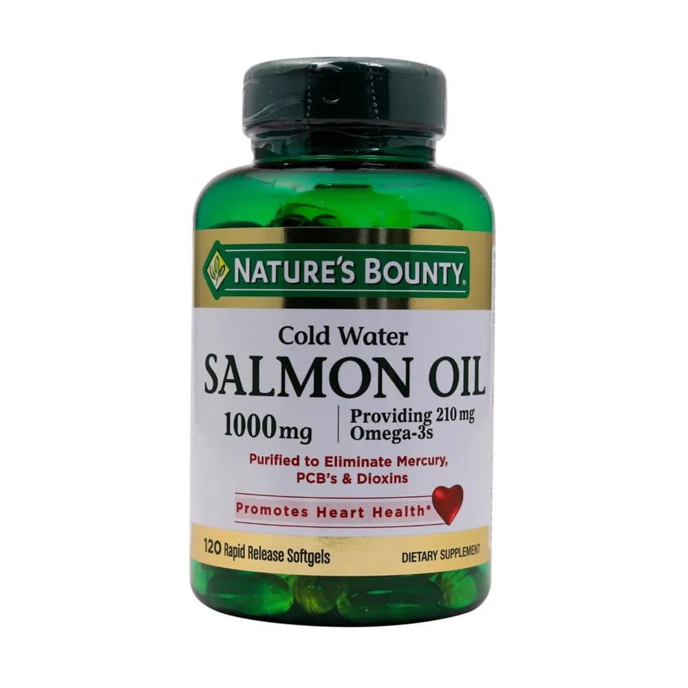 Natures Bounty Cold Water Salmon Oil 1000mg 120's