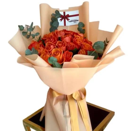 Orange Roses Bouquet C