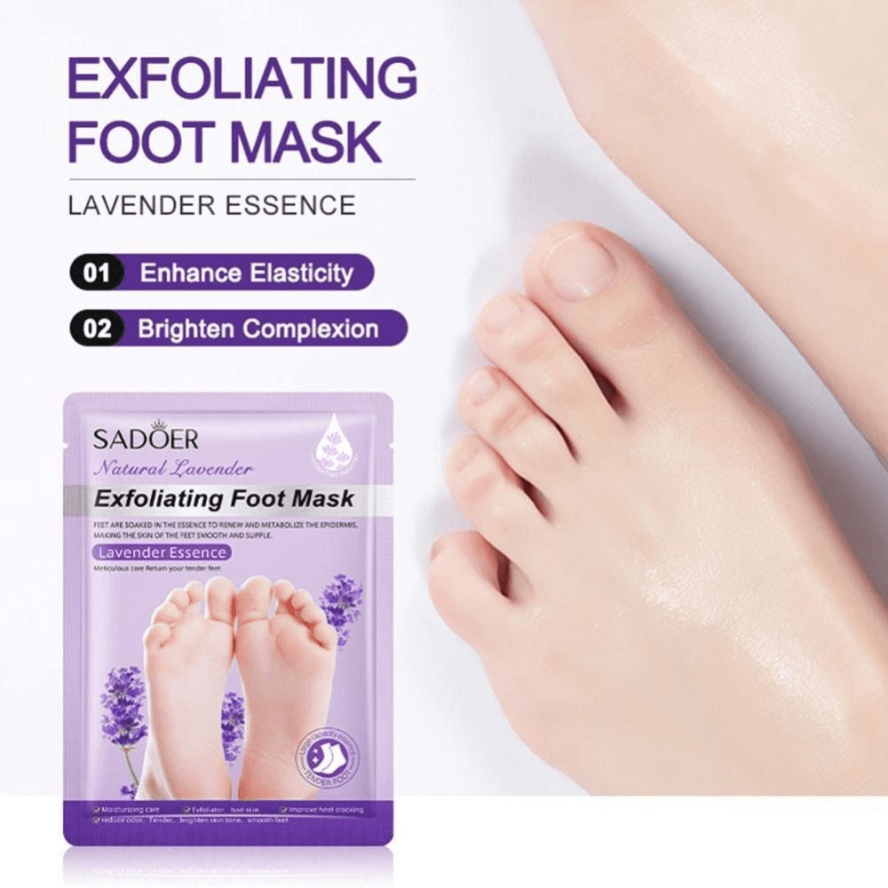 Sadoer Lavender Milk Foot Exfoliating Mask