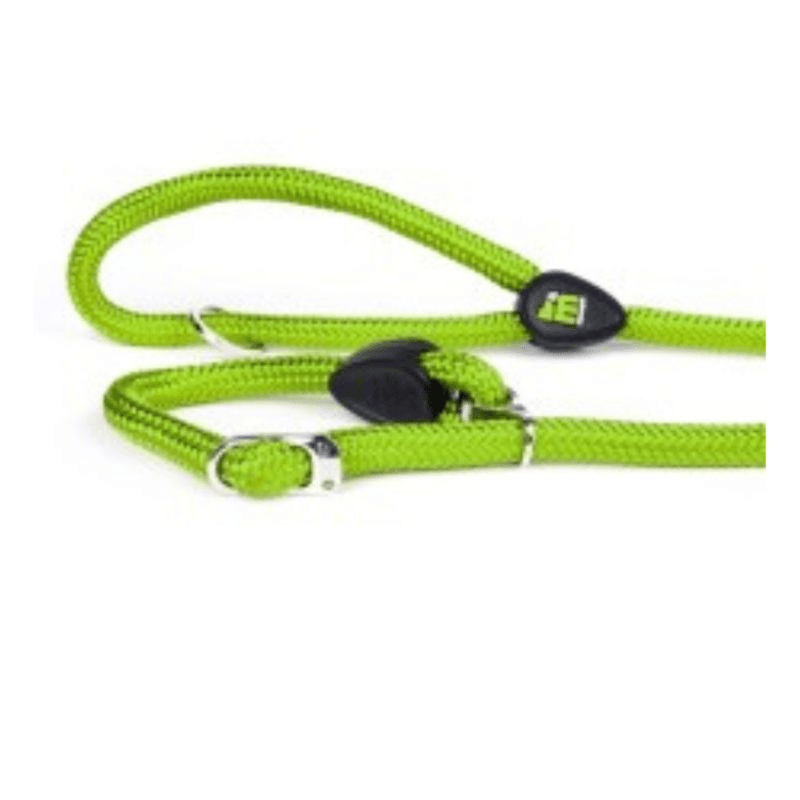 No Pull Leash Green Nylon - S - (W- 0.8) - Myfamily