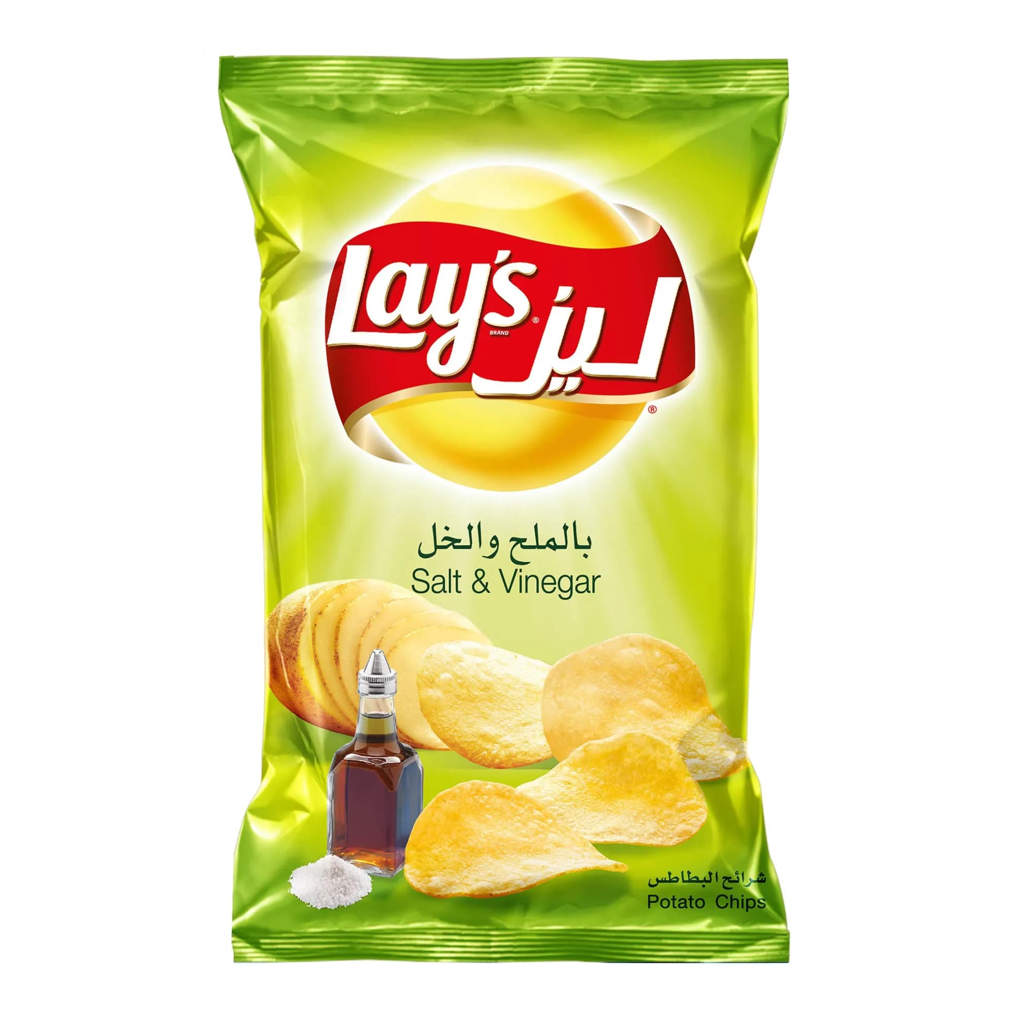 Lays Salt&vinegar 155g Ksa