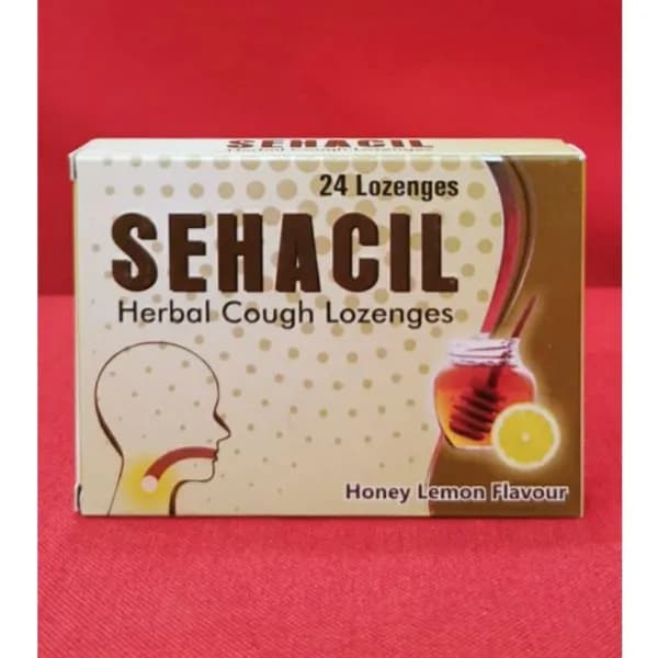 Sehacil Herbal Cough Lozenges - Honey Lemon 