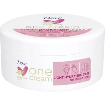 Dove One Cream Light Hydrating Care 250 Ml Pink