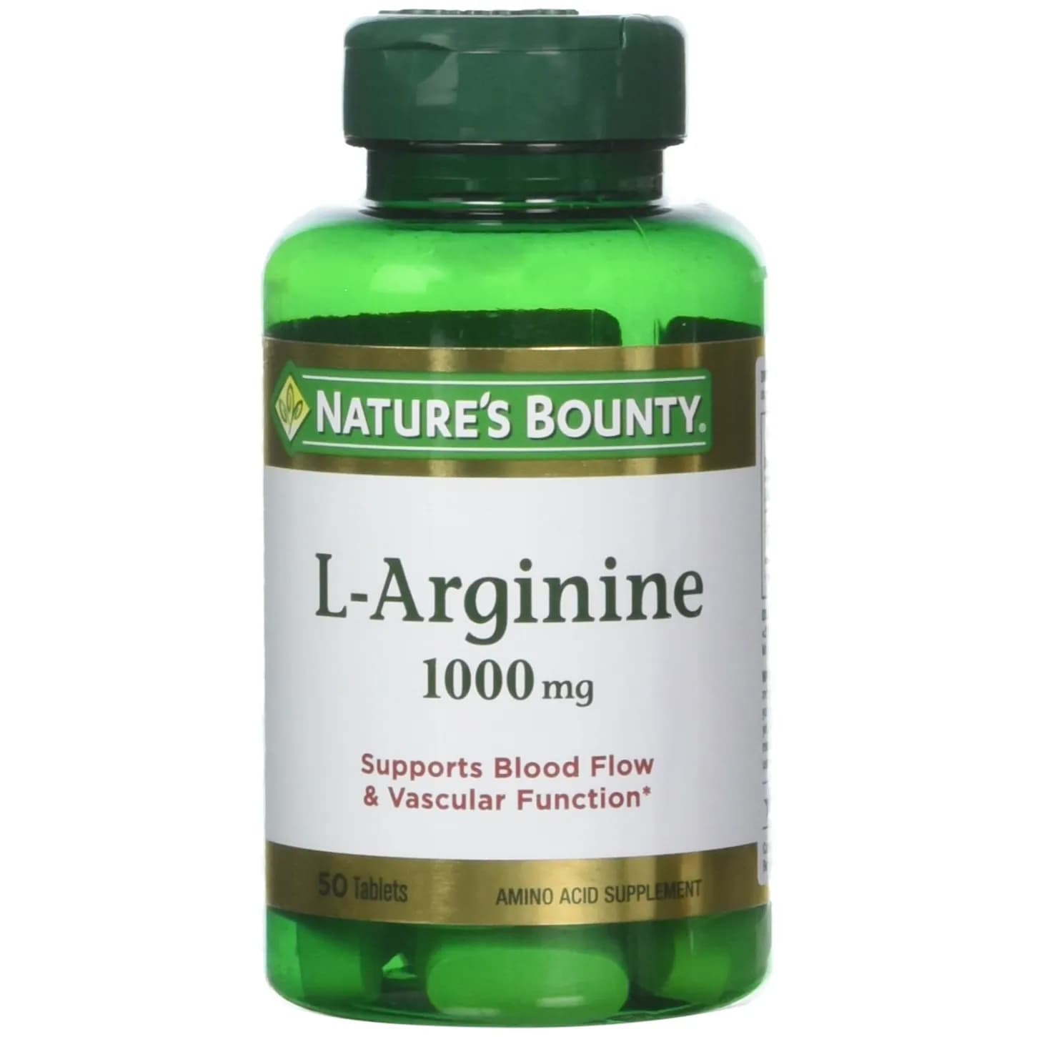 Natures Bounty L-arginine 1000mg 50's