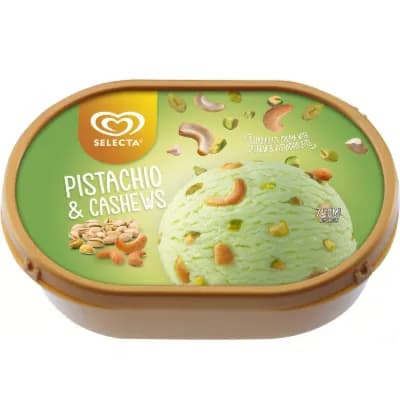 Selecta Ice Cream Pistachio And Cashew 750ml