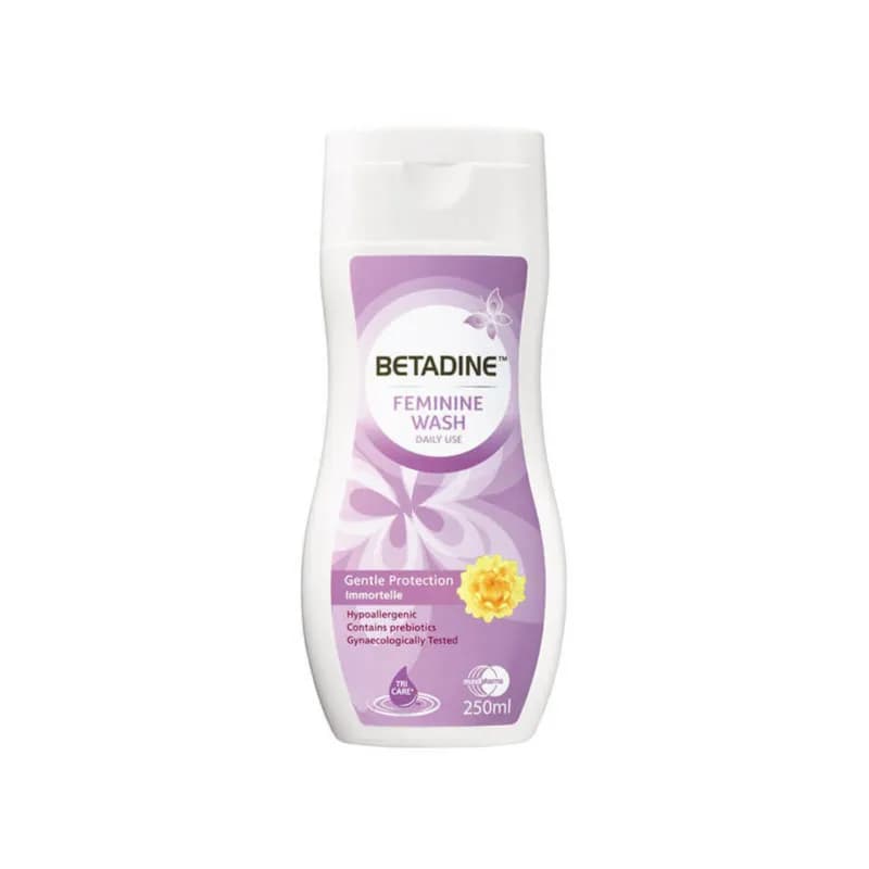 Betadine Intimate Wash Gentle Protection Immortelle 250 Ml