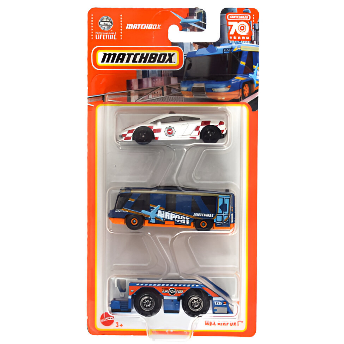 Matchbox 3cars Pack Collectible Cars Assorted - CAMB17