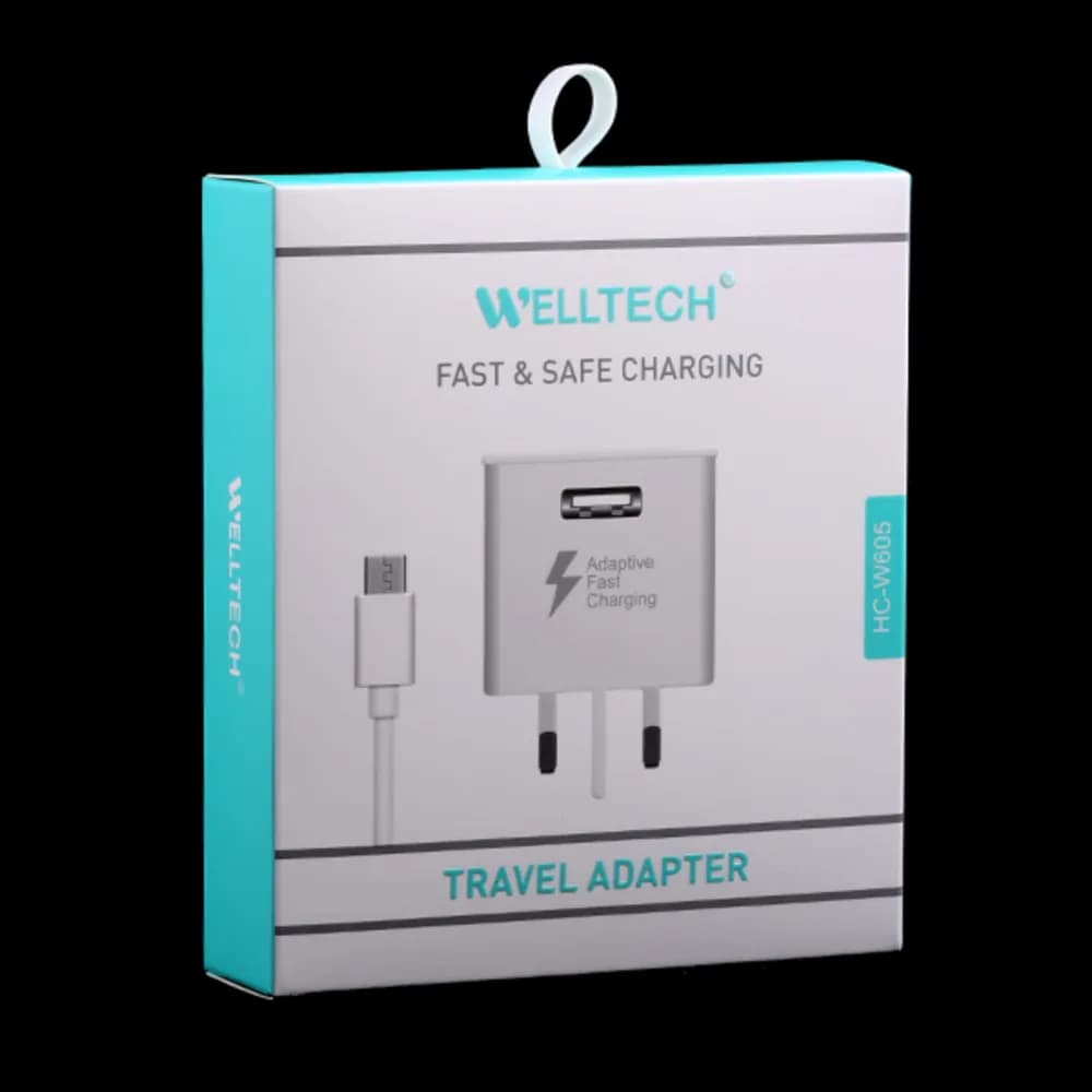 Welltech W608 Super Fast Charging 25w (Type-c To Type-c Cable)