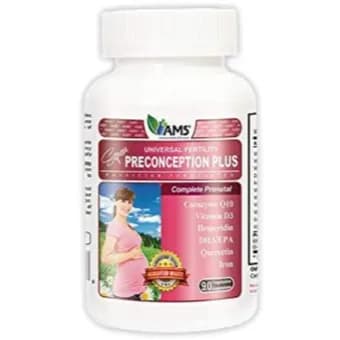 Ams Prenatal Preconception Plus 90 Capsules