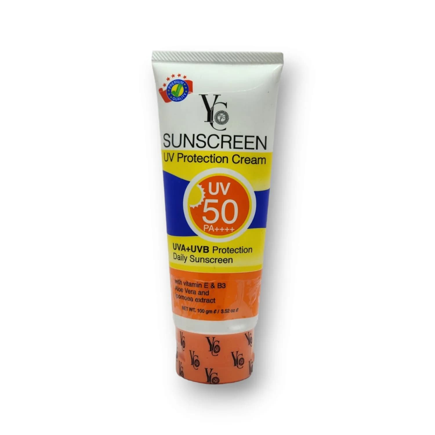 Yc Sunscreen Cream With Uv 50+ Uva+uvb 100g