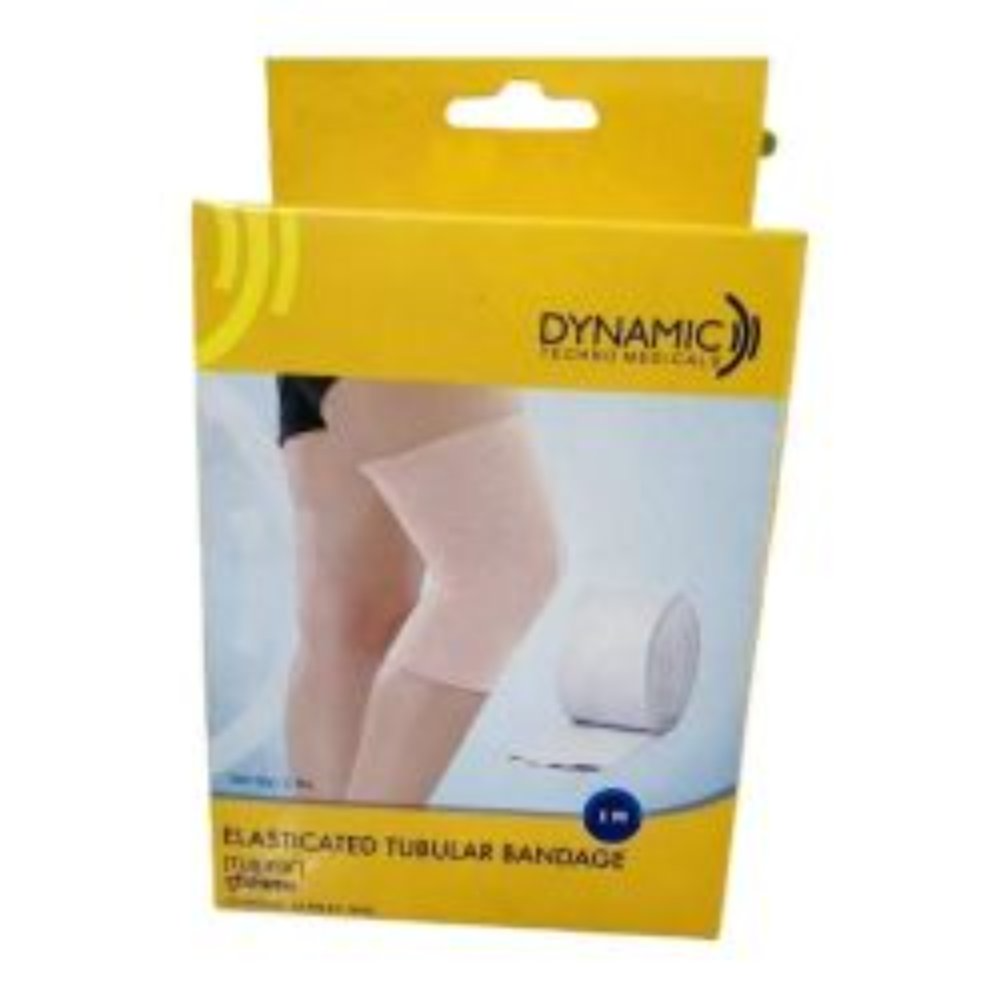 Dyna Elasticated Tubular Bandage Bp (Tubifix) Size F 10Cm For Large Knee  1 Pcs*1M