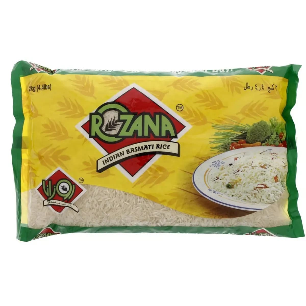 Rozana Indian Basmati Rice 2kg