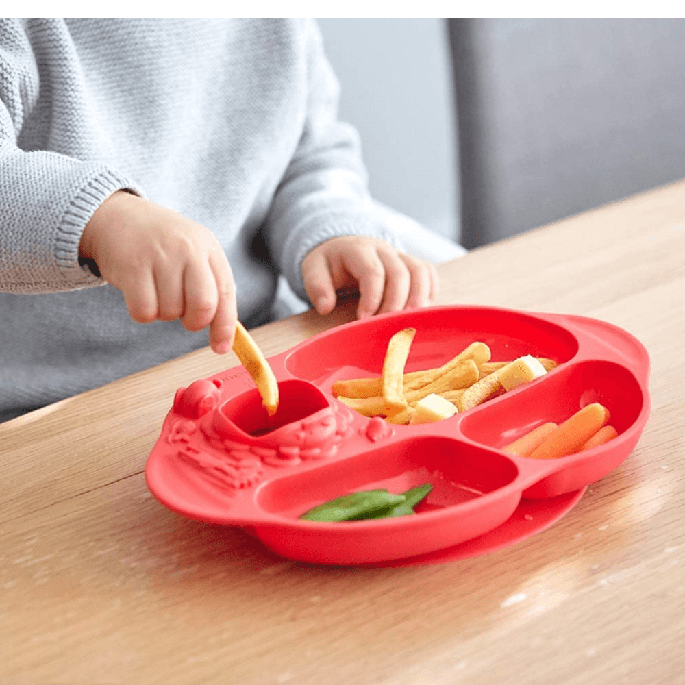Marcus N Marcus Yummy Dips Suction Divided Plate Marcus
