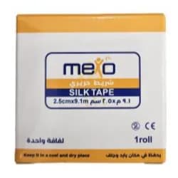 Mexo Silk Tape 2.5cm*9.1m 1roll