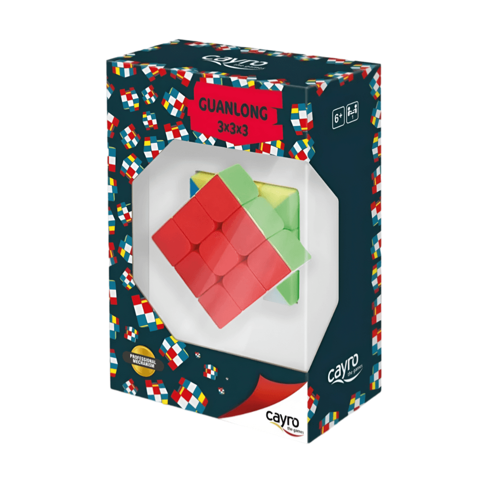 Cayro Guanlong Magic Cube Rubik Cube 3X3 Educational Puzzles - GSYW113