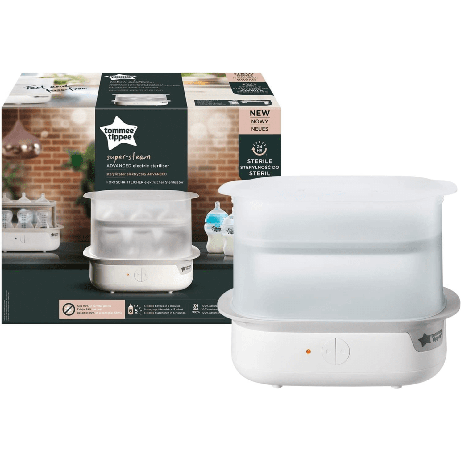 Tommee Tippee Closer To Nature Electric Steam Steriliser
