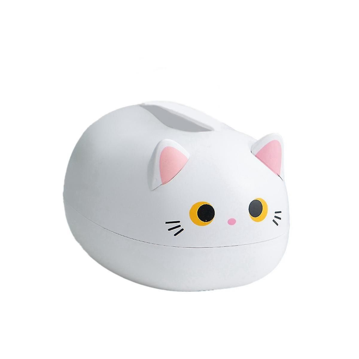 Cat Tissue Box (White)