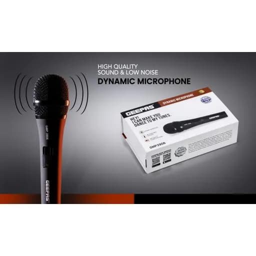 Geepas Dynamic Microphone Gmp3906