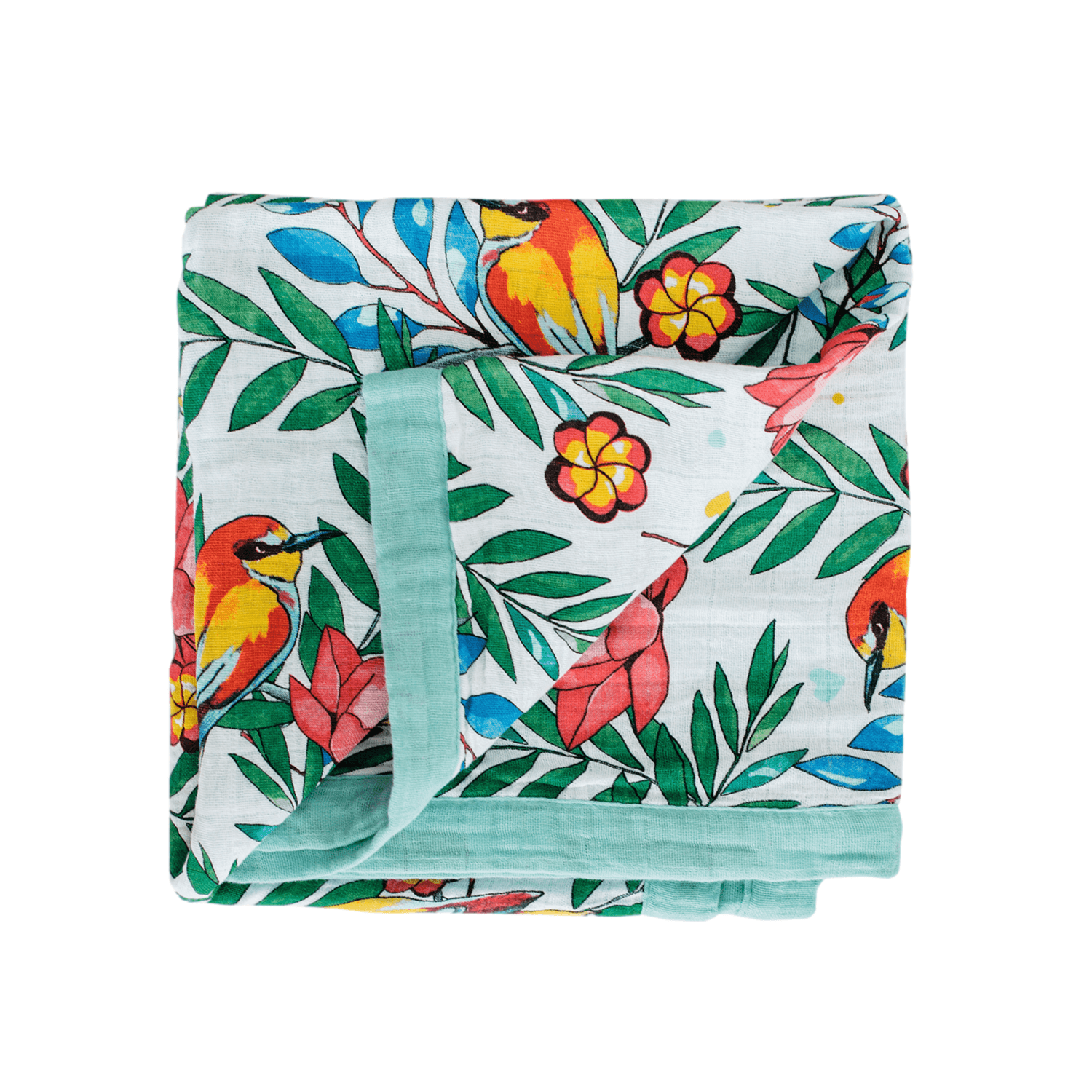 Tommy Lise Baby Blanket Blooming Day 106X106 Cm (Buy 1 Get 1 Free)