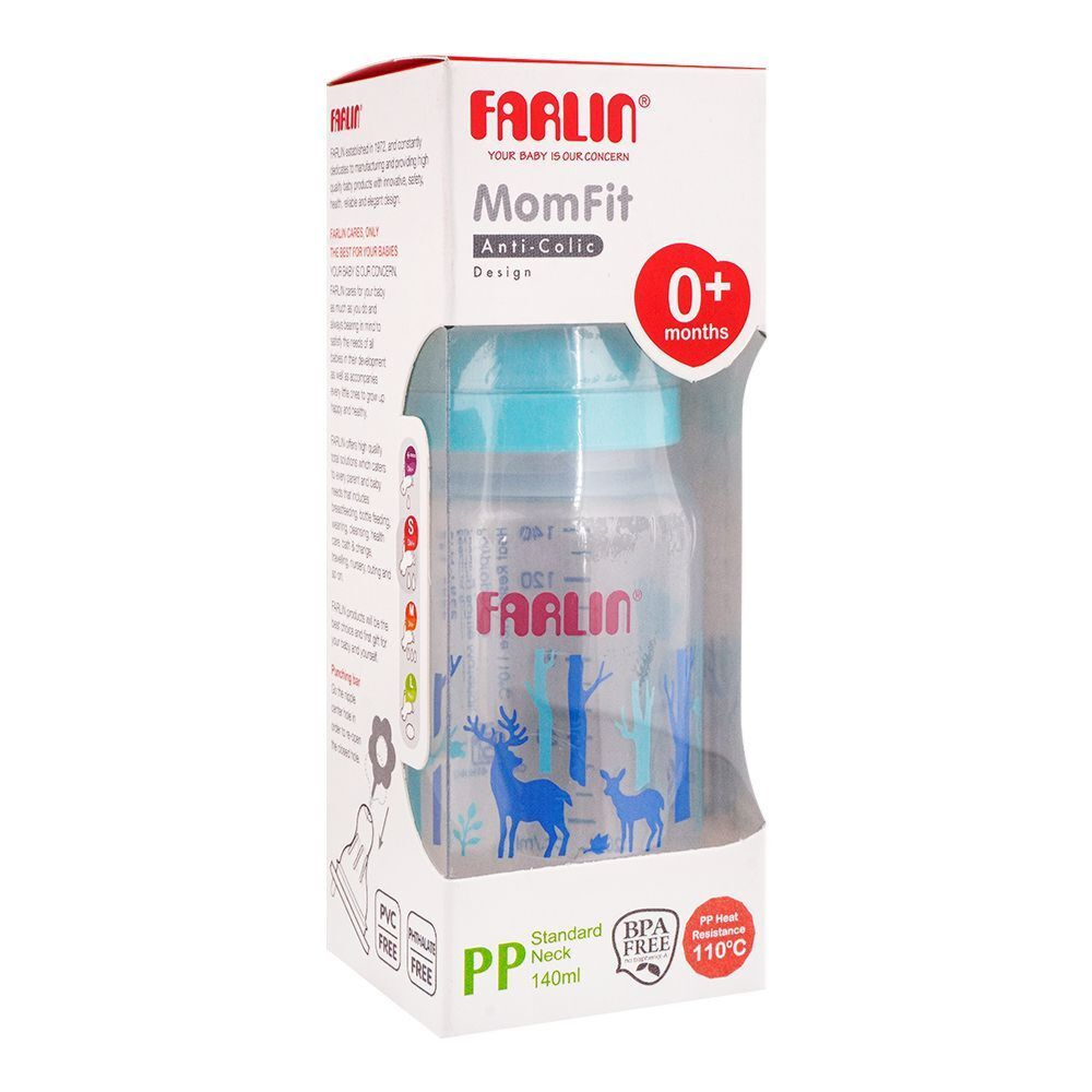 farlin standerd neck feeding bottle 0+ months 140ml