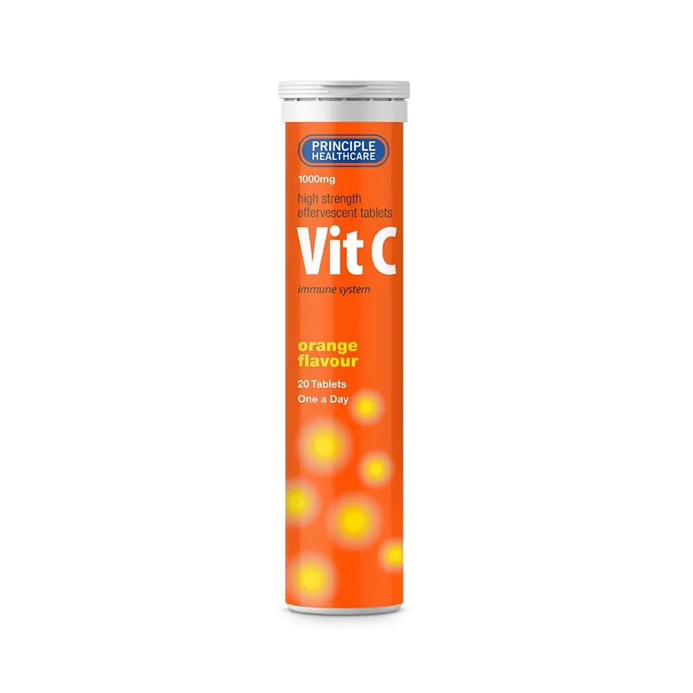 principle healthcare vitamin c 1000mg effervescent tablets