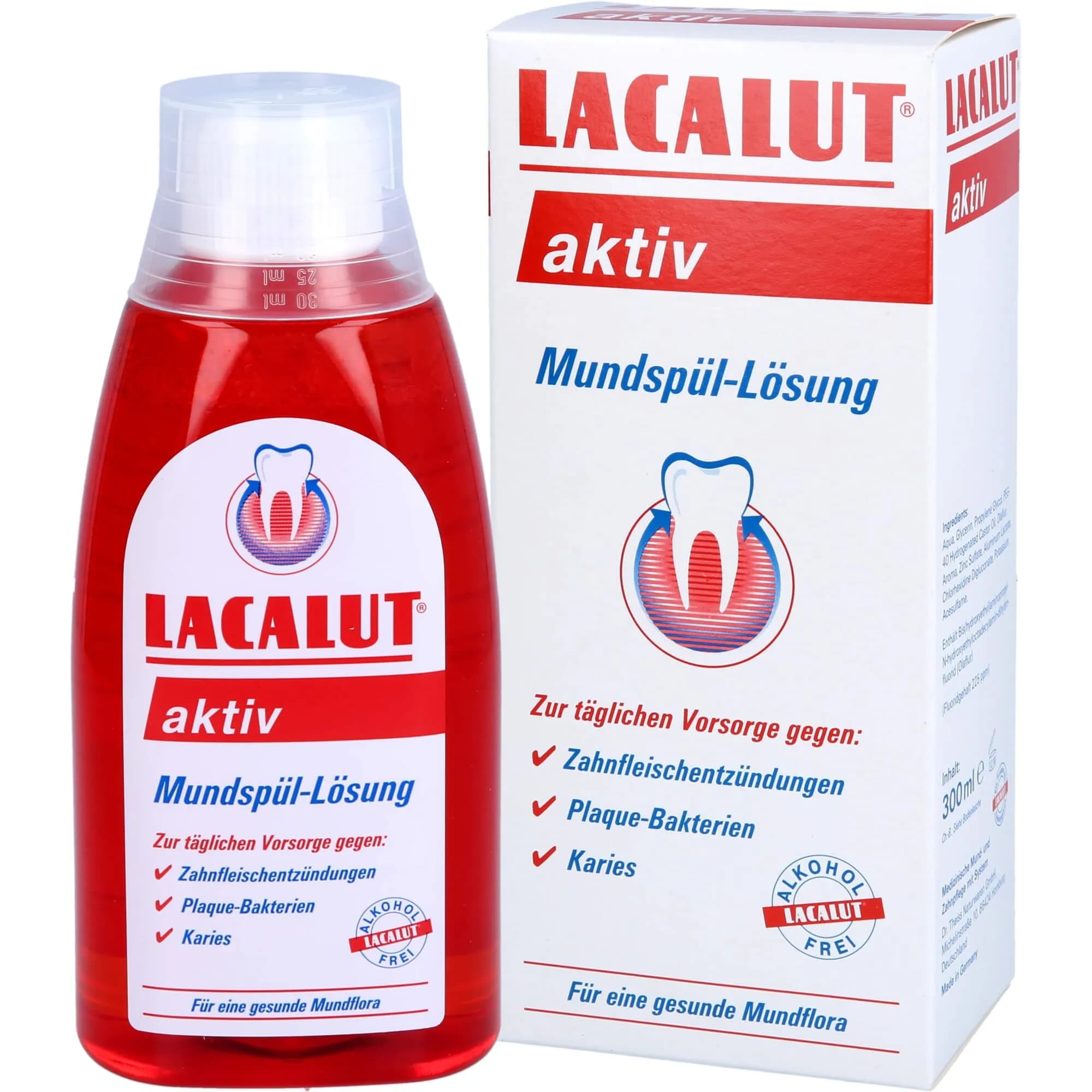 Lacalut Active Mouthwash 300Ml