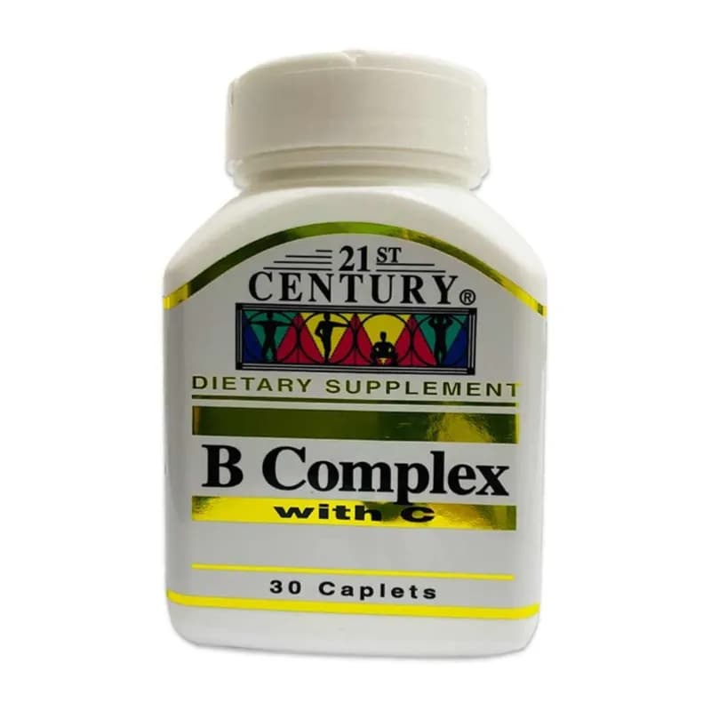 21st Century B-complex W/vit C 30caps