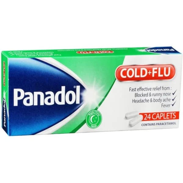 Panadol Cold+flu 24caplets[green]