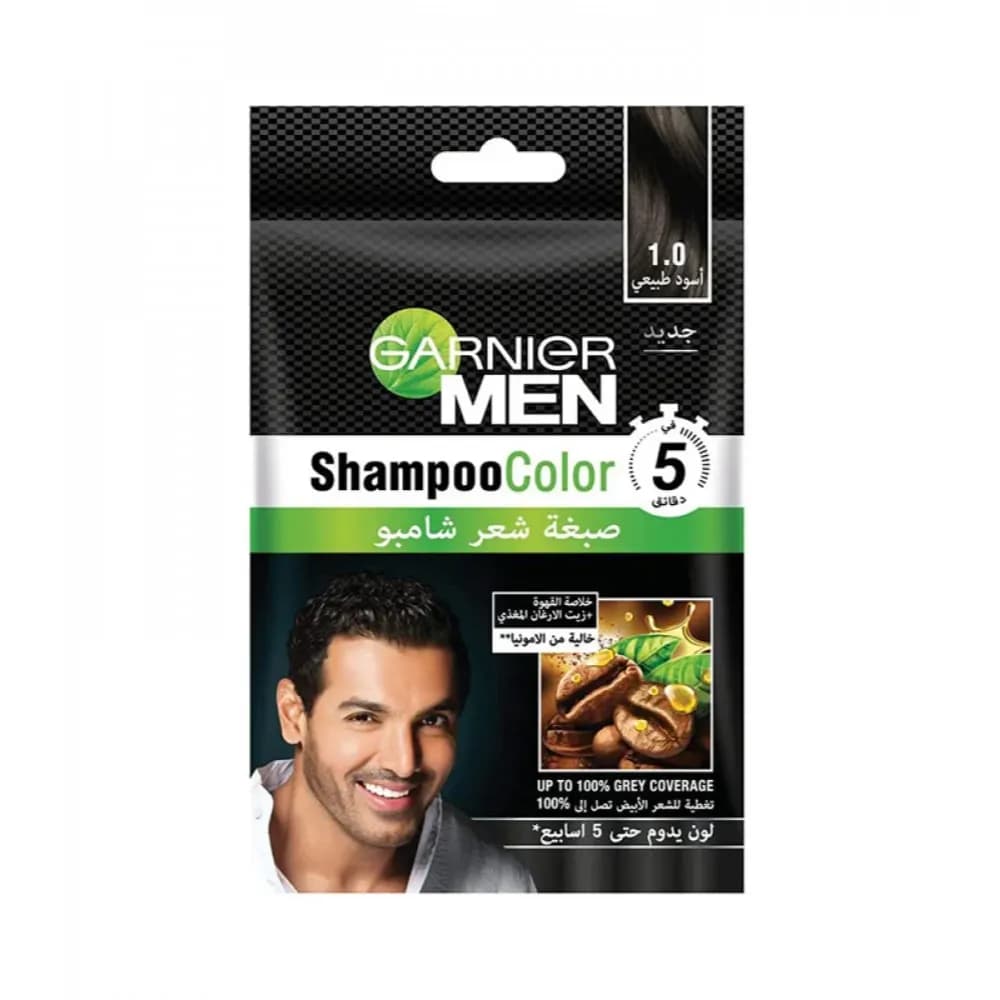 Garnier Men Shampoo Color 1.0 Natural Black