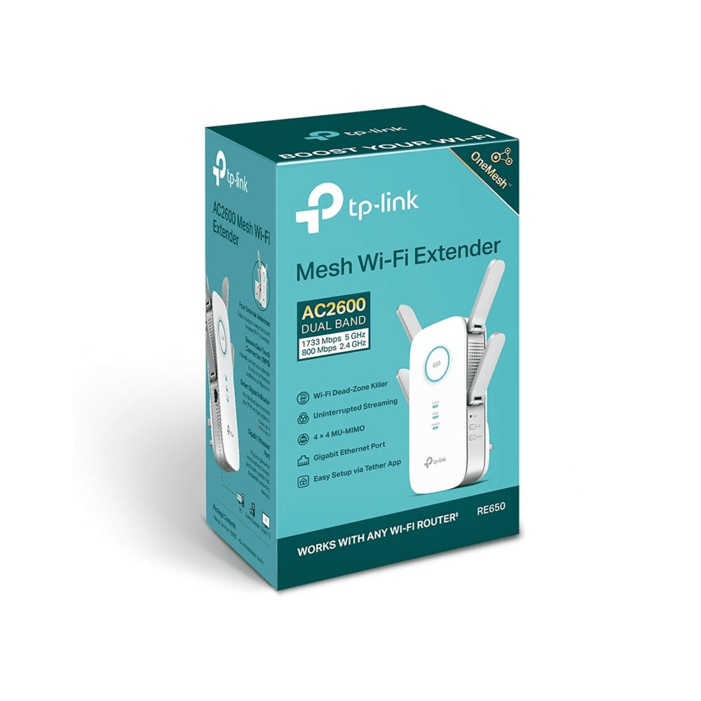TP-LINK RE650 - MESH Wi- Fi EXTENDER