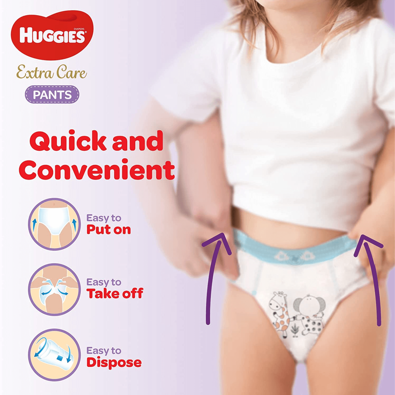 Huggies Pants Size 4