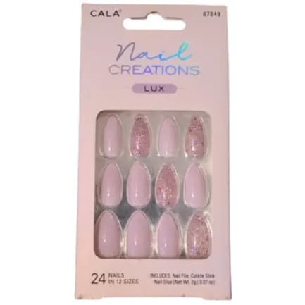 Cala nail creations Lux 87849 24 nails in 12 sizes