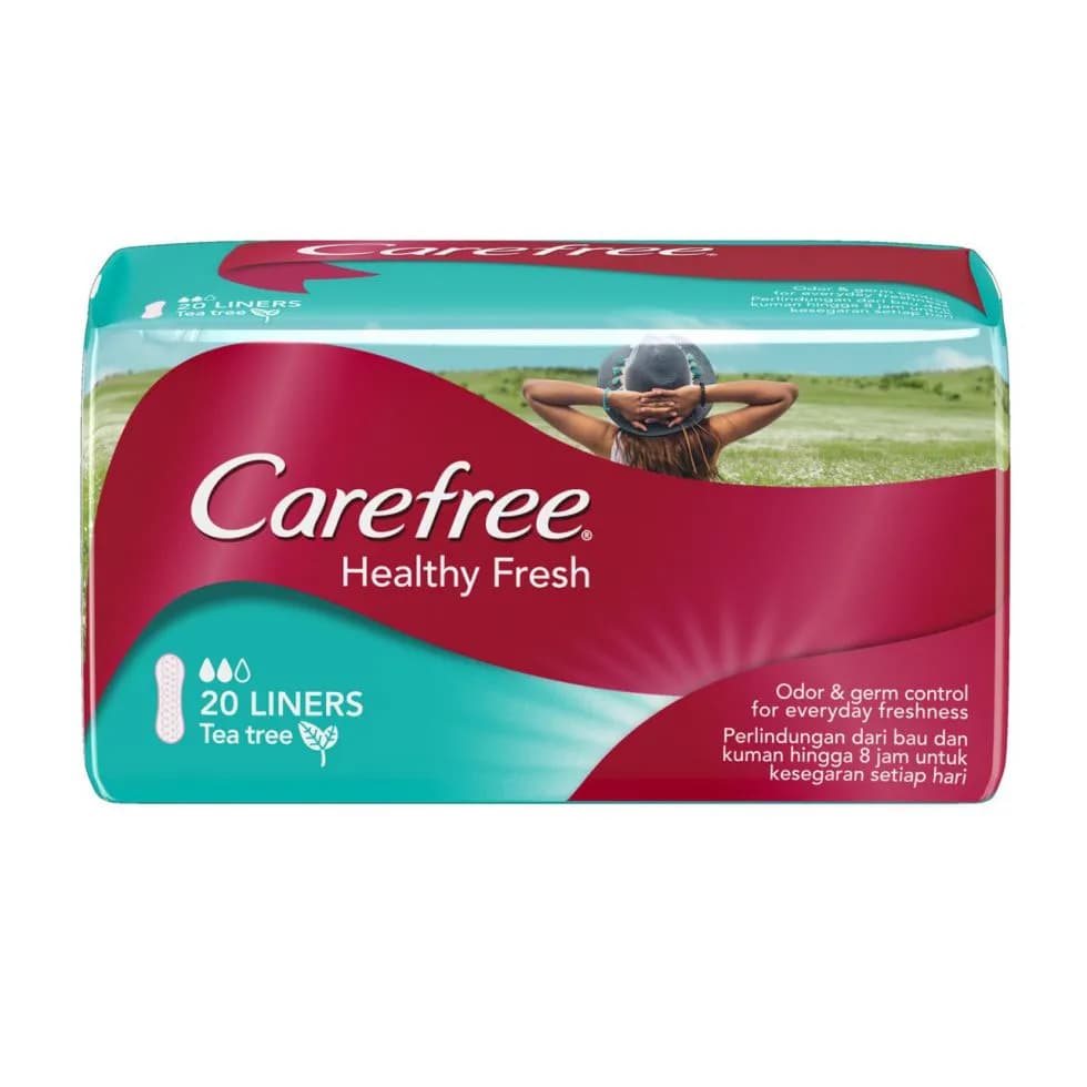 Carefree Healthly Fresh Green 20 Liners 1797