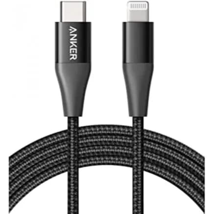 Anker Powerline+ll USB-C Cable with Lightning connector 6feet (Made for iPhone-iPad-iPod)