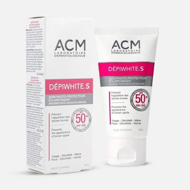 ACM Depiwhite S Whitining photo protector Skincare spf 50+ 50ml