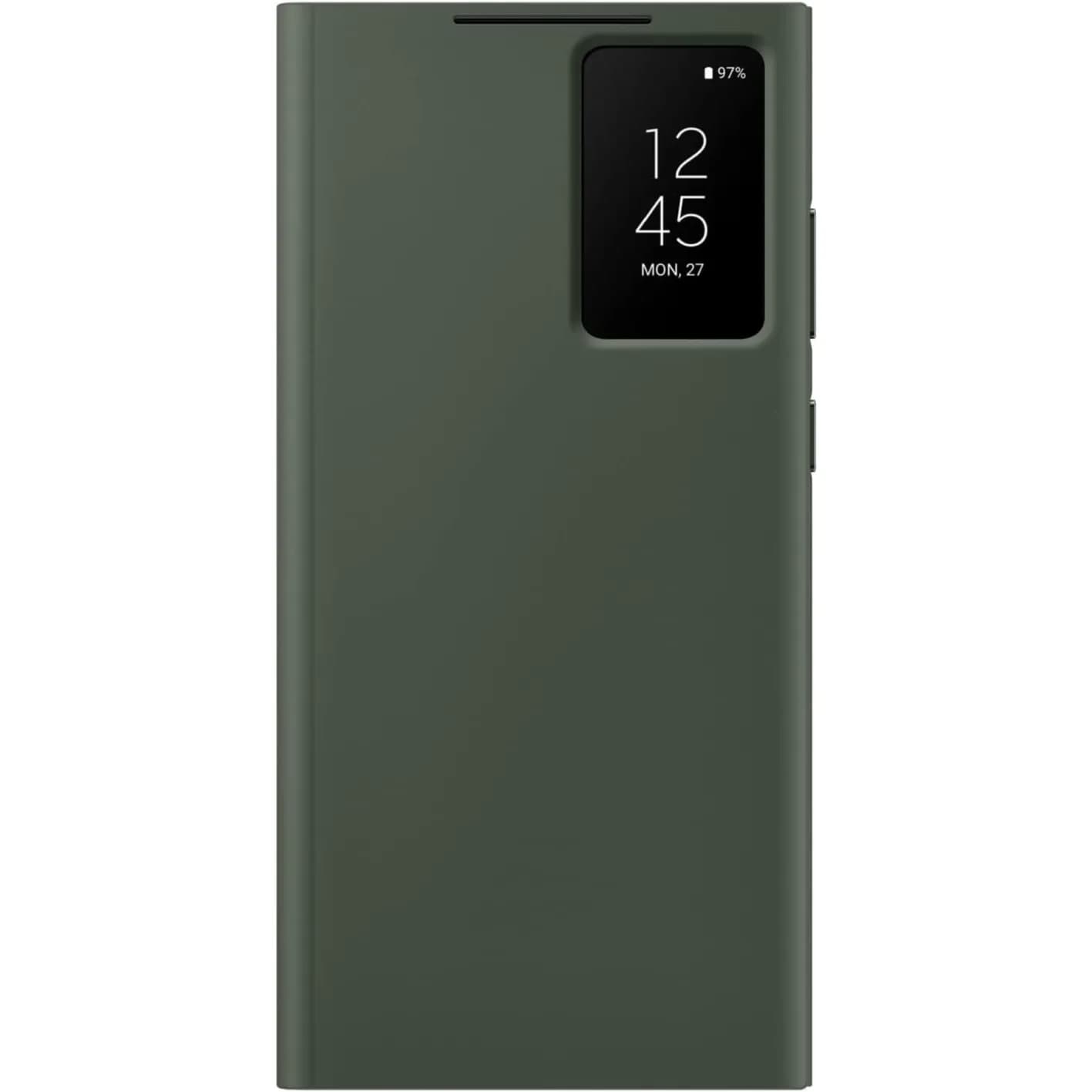 Samsung S23 ultra cover smart view-green