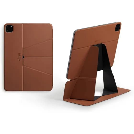 Moft Snap Folio Magnetic Case & Stand iPad Pro 12.9 Inch Multi Viewing Angles - Brown