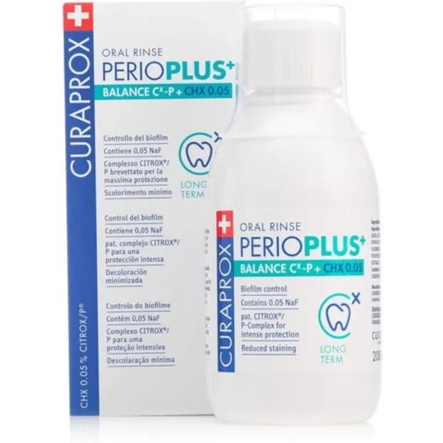 Curaprox PerioPlus Balance CHX 0.05 200ml