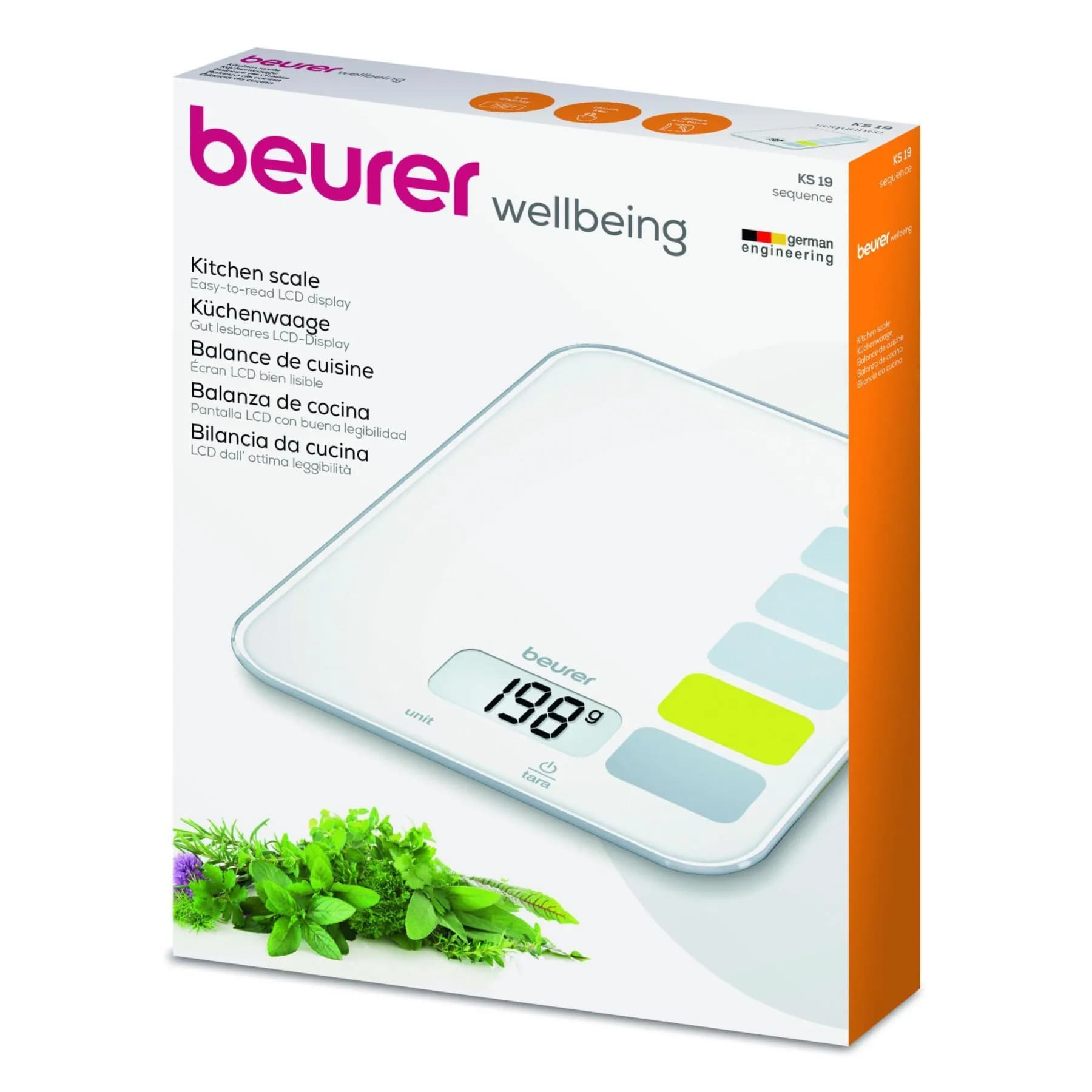 Beurer Ks 19 Kitchen Scale-Sequence