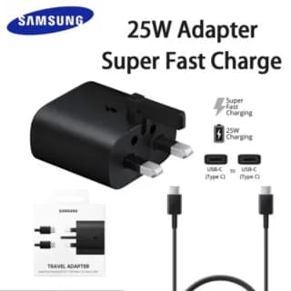 Samsung Original Superfast 25W PD Adapter with Type-C Cable