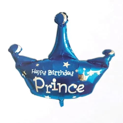 34 Inch PrInche Foil Happy Birthday Balloon With Helium